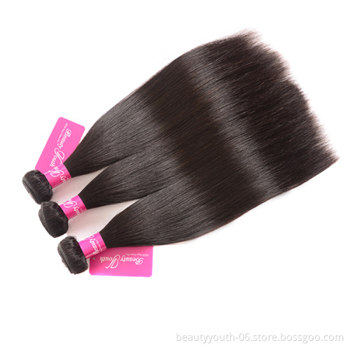 High Quality Lace closure  Straight Bob Wigs lace front wig hair bundles human hair human hair blended